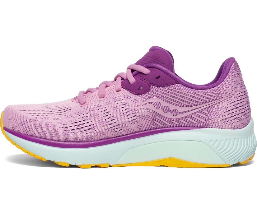 Saucony Guide 14 Women's Running Shoes Pink / Purple | Canada 145GSOL